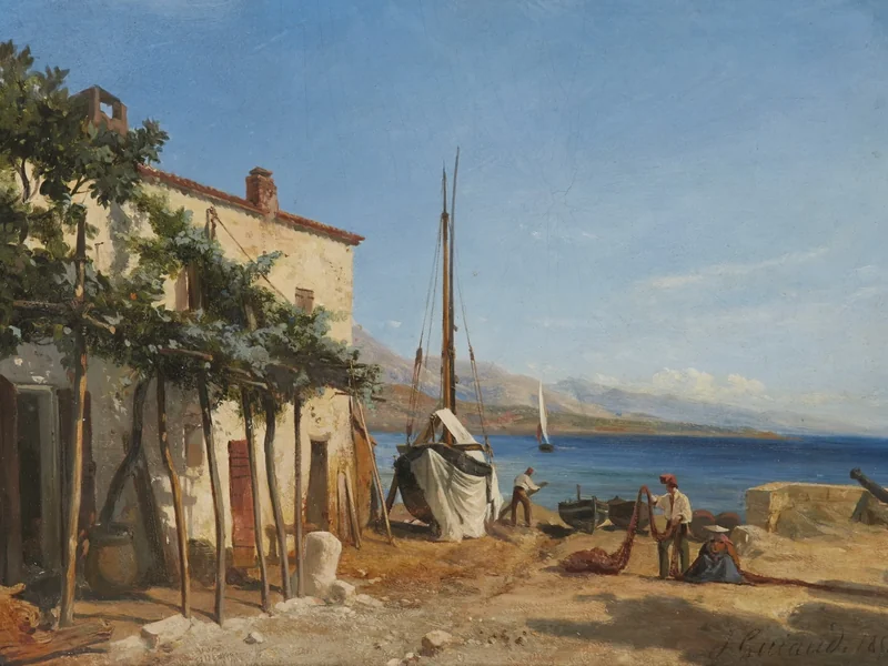 1810-Jacques Guiaud - I pescatori della Costa Azzurra
